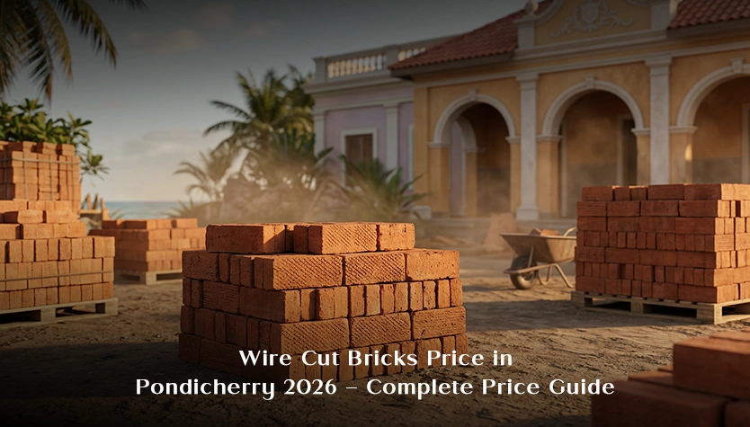 Wire Cut Brick Price in Pondicherry