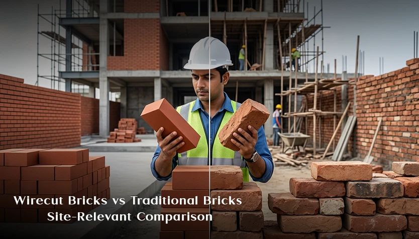 Wirecut Bricks vs Traditional Bricks
