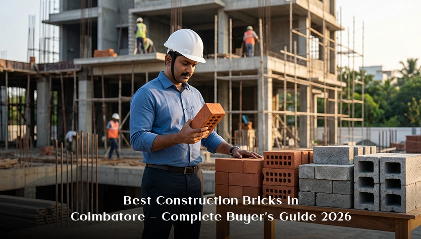 Best construction bricks in Coimbatore – wire cut bricks for premium homes