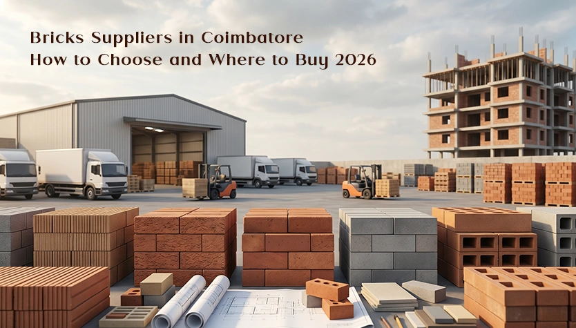 Bricks suppliers in Coimbatore – how to choose IS 1077 certified wire cut bricks