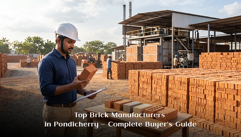 Top brick manufacturers in Pondicherry – Firra IS 1077 certified wire cut bricks