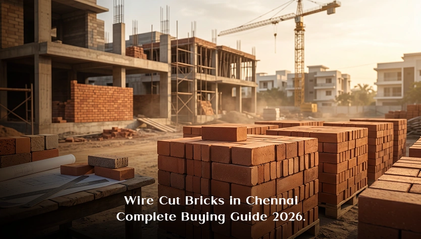 Wire cut bricks in Chennai – IS 1077 certified Firra bricks for premium construction